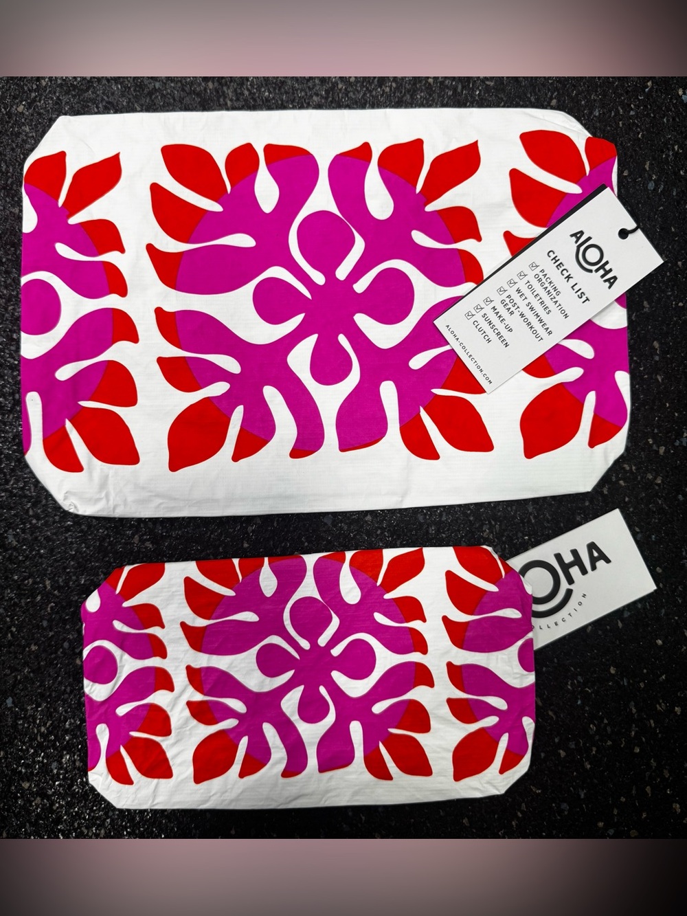 NEW Aloha Collection Small and Mini Pouch